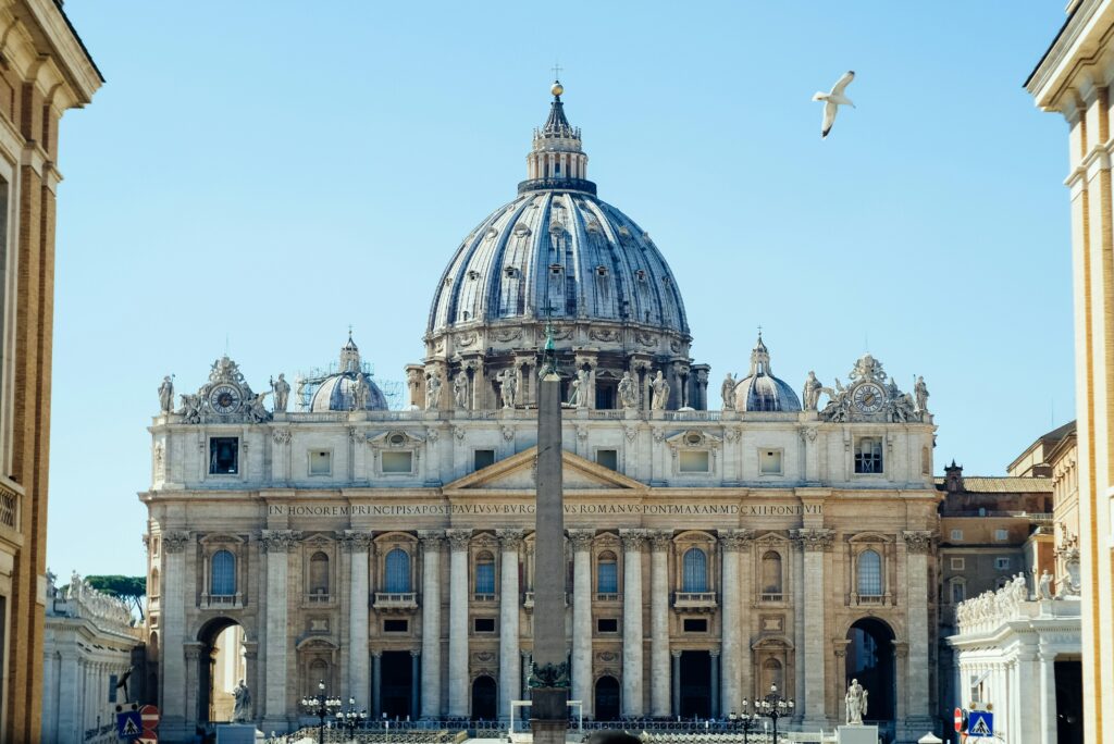 St. Peter's Basilica In Preparation for Italy's Jubilee 